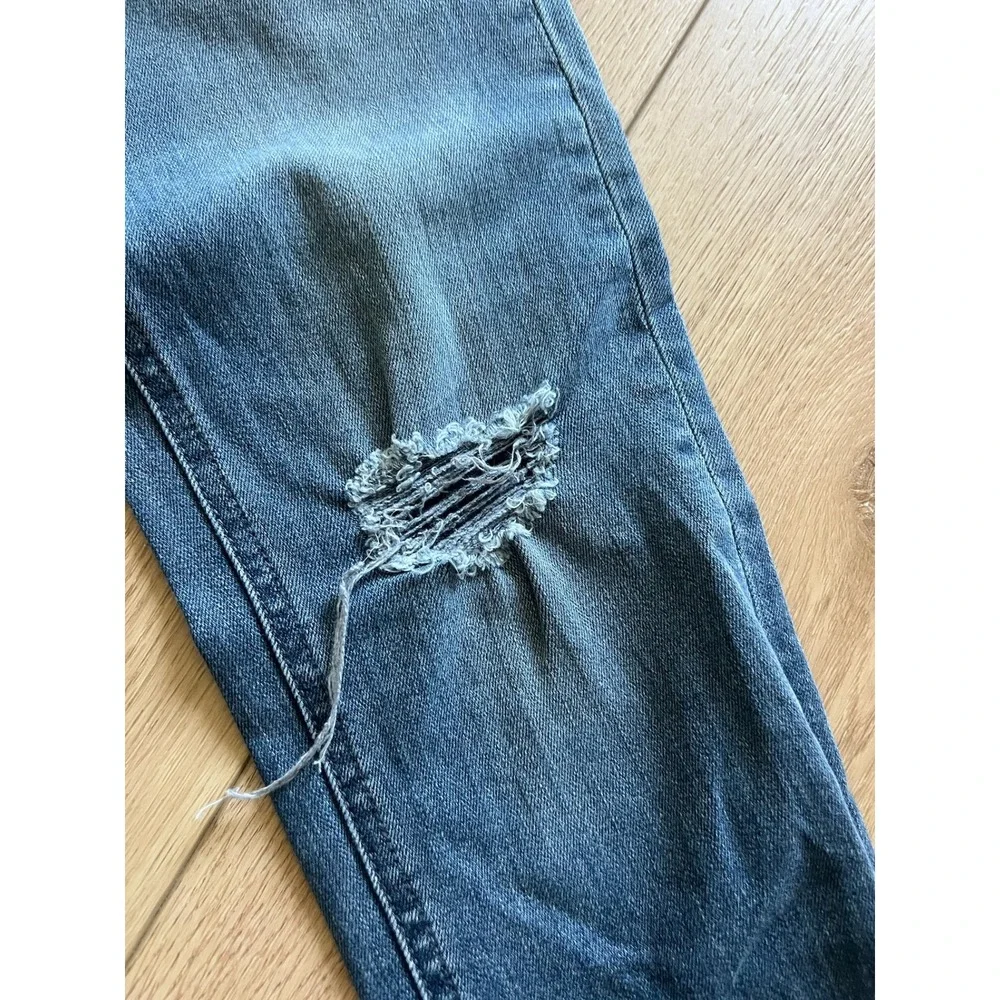 Rag & Bone High‎ Rise Ankle Skinny Jeans Size 27 Ripped Distressed Denim